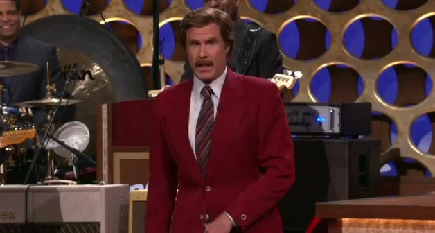 Will Ferrell as Ron Burgundy Will Ferrell as Ron Burgundy