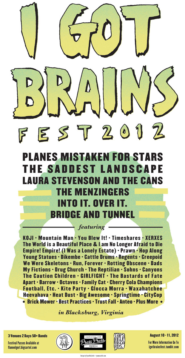 I Got Brains lineup