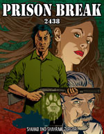 Prison Break 2438 - cover artwork by Brian Ewing