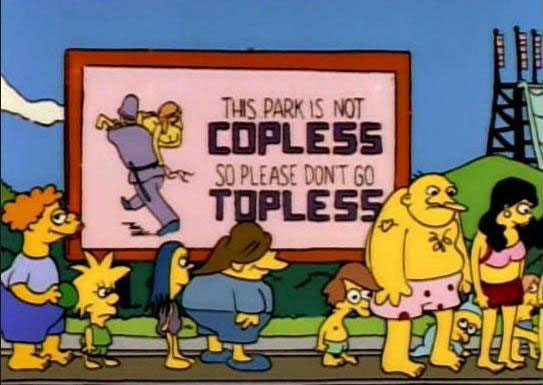 This Park Is Not Copless (From “Brush with Greatness,” season 2) This Park Is Not Copless (From “Brush with Greatness,” season 2)