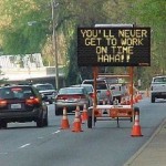 20 Funny Hacked Electronic Road Signs