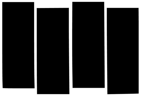 Black Flag bars logo