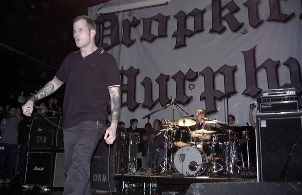 Al Barr and Dropkick Murphys performing a St. Patrick's Day show at the Avalon in Boston, MA, 3/14/04