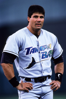 jose canseco devil rays jersey