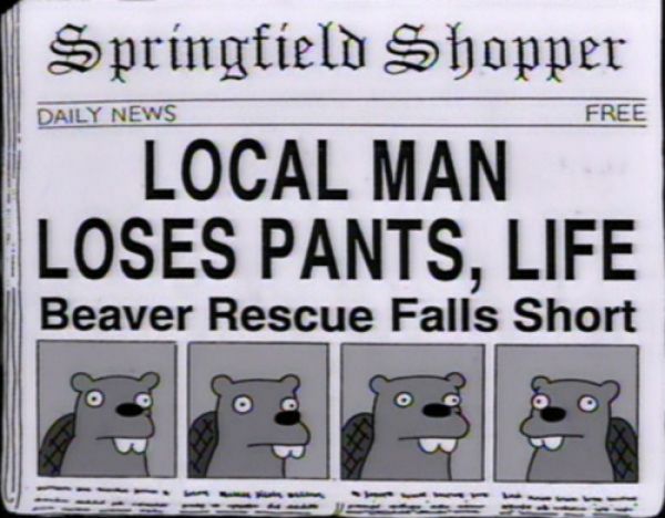 100 Funny Headlines From “the Simpsons”