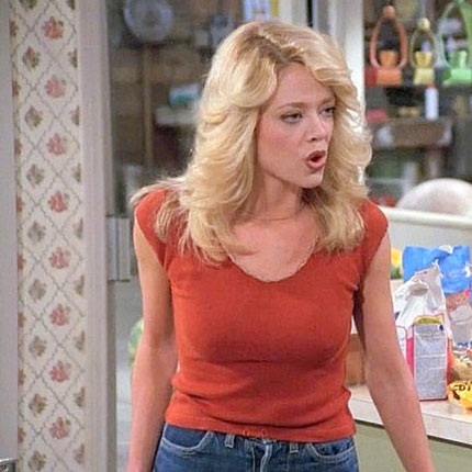 Lisa Robin Kelly, who played Eric Forman's older sister Laurie on ...