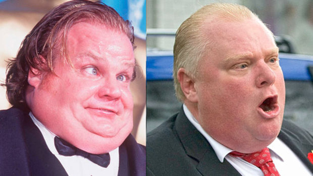Chris farley rob ford snl #8