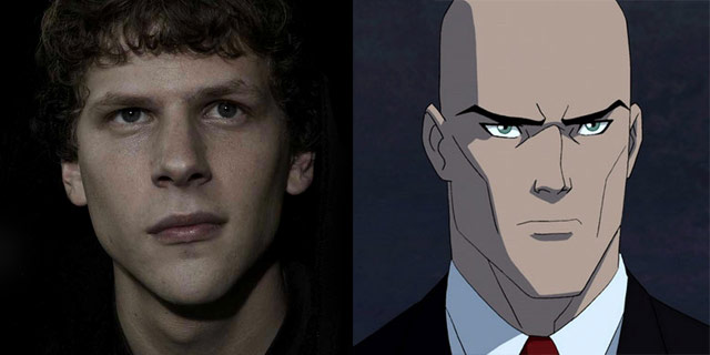 Jesse Eisenberg cast as Lex Luthor in "Batman vs. Superman". 