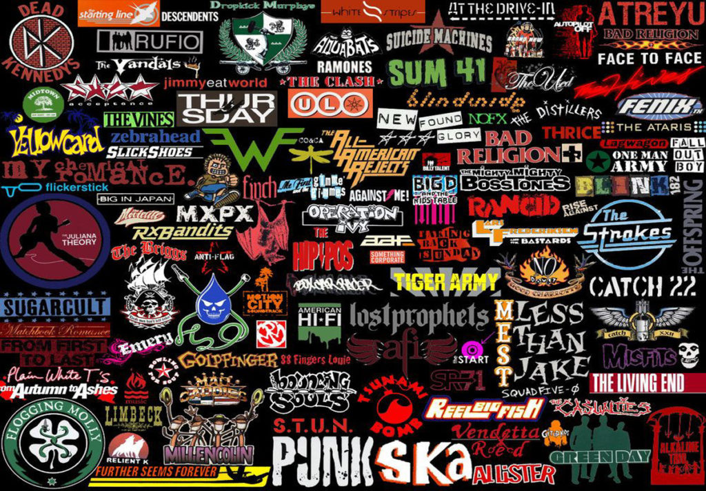 21 Iconic Punk Band Logos | Dead kennedys, Punk bands 